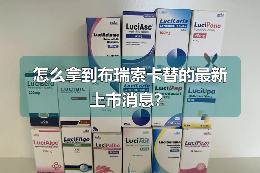 怎么拿到布瑞索卡替的最新上市消息？